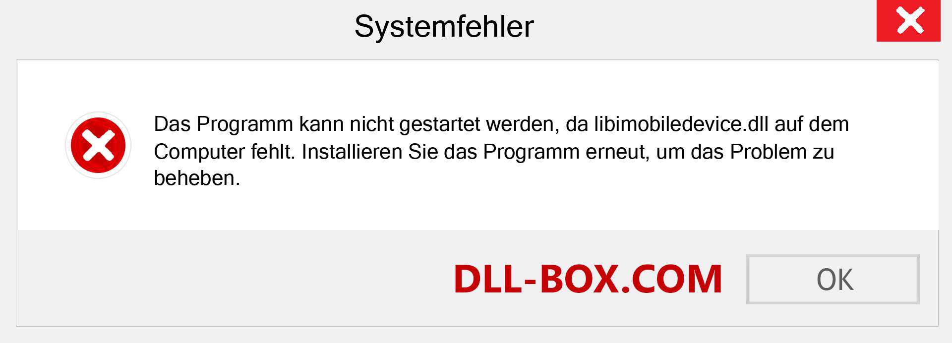 libimobiledevice.dll-Datei fehlt?. Download für Windows 7, 8, 10 - Fix libimobiledevice dll Missing Error unter Windows, Fotos, Bildern